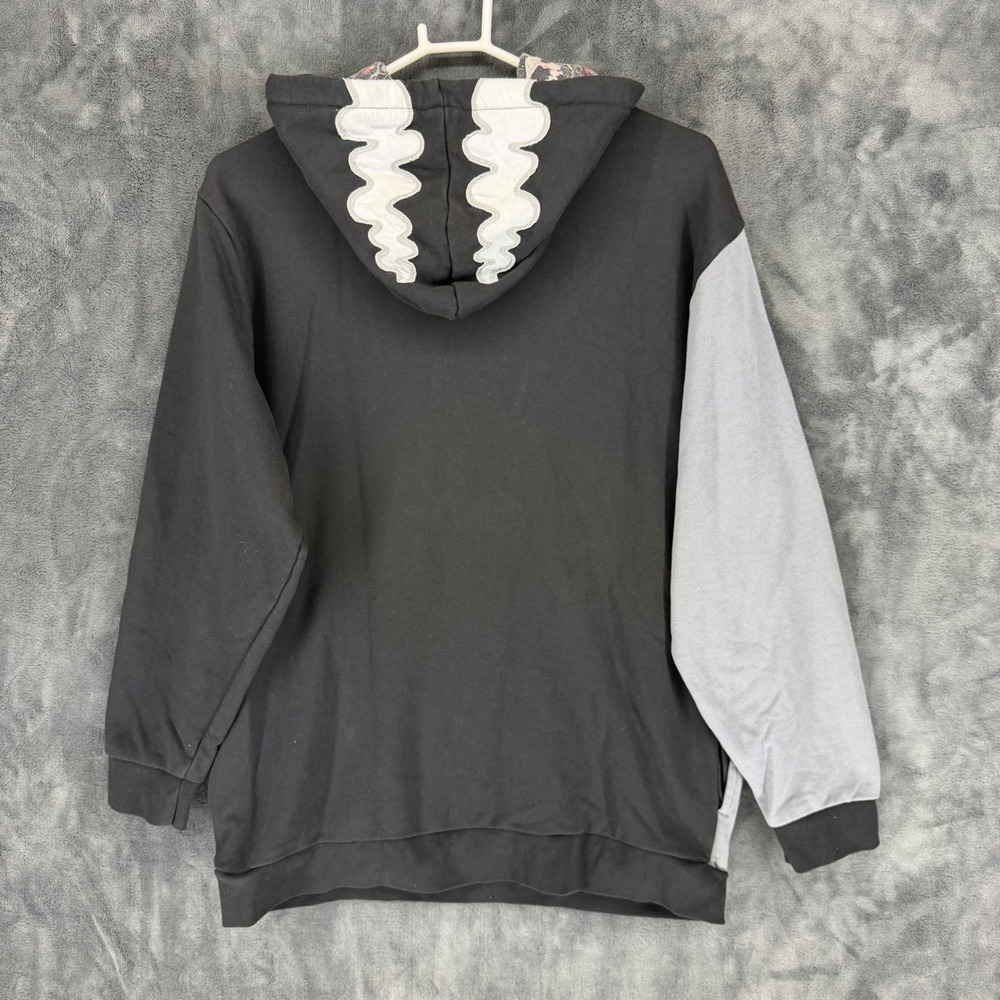 Loungefly Universal Monsters Frankenstein Bride Split Hoodie‎ Black Grey Large - Picture 11 of 13